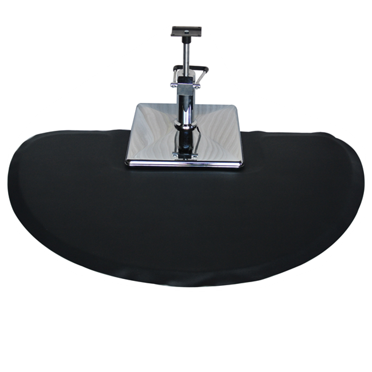 Round Salon Floor Mat For Square Base