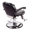 "KATHERINE" Reclining Salon Chair in Dark Merlot (Clearance)