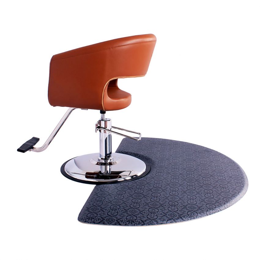 Savvy Semi-Circle Anti-Fatigue Mat with Round Depression –  StandishSalonGoods