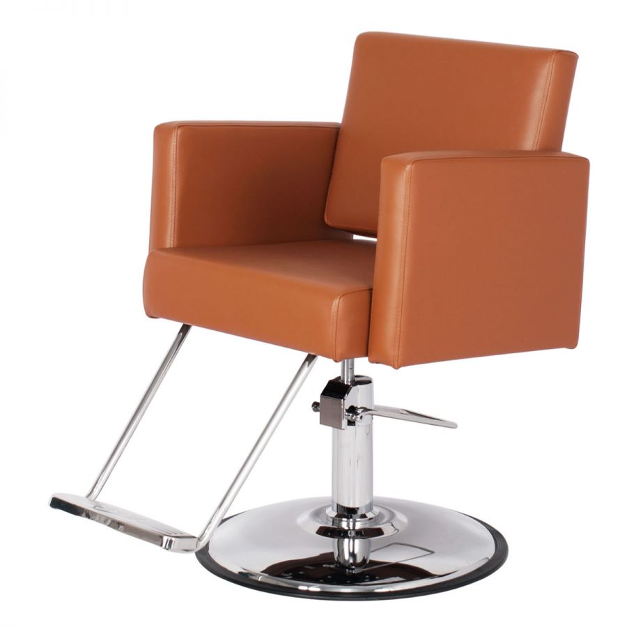 "CANON" Salon Styling Chair in Chestnut (Custom Order)